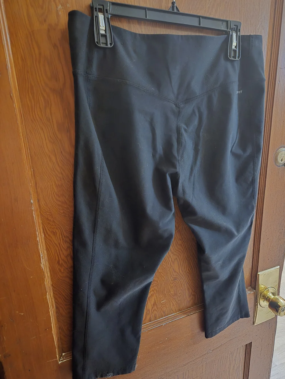 NFL NIKE Dri-fit  Baltimore Ravens Carpri Leggings, Women XL